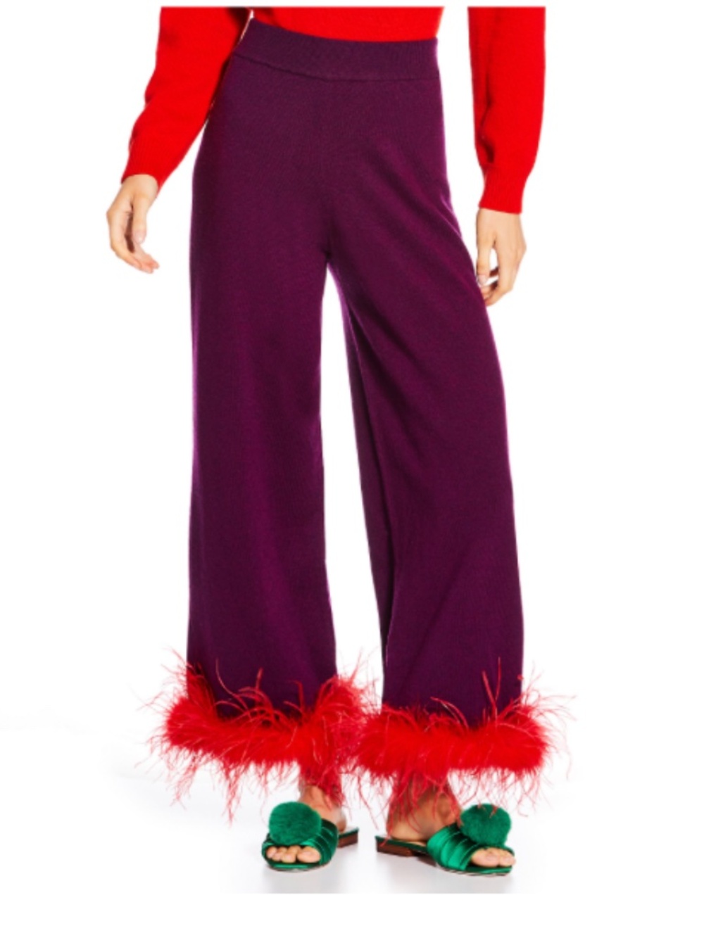 Antonio Melani x The Nat Note potion lele cardigan chula wool blend pants Large - Picture 12 of 12